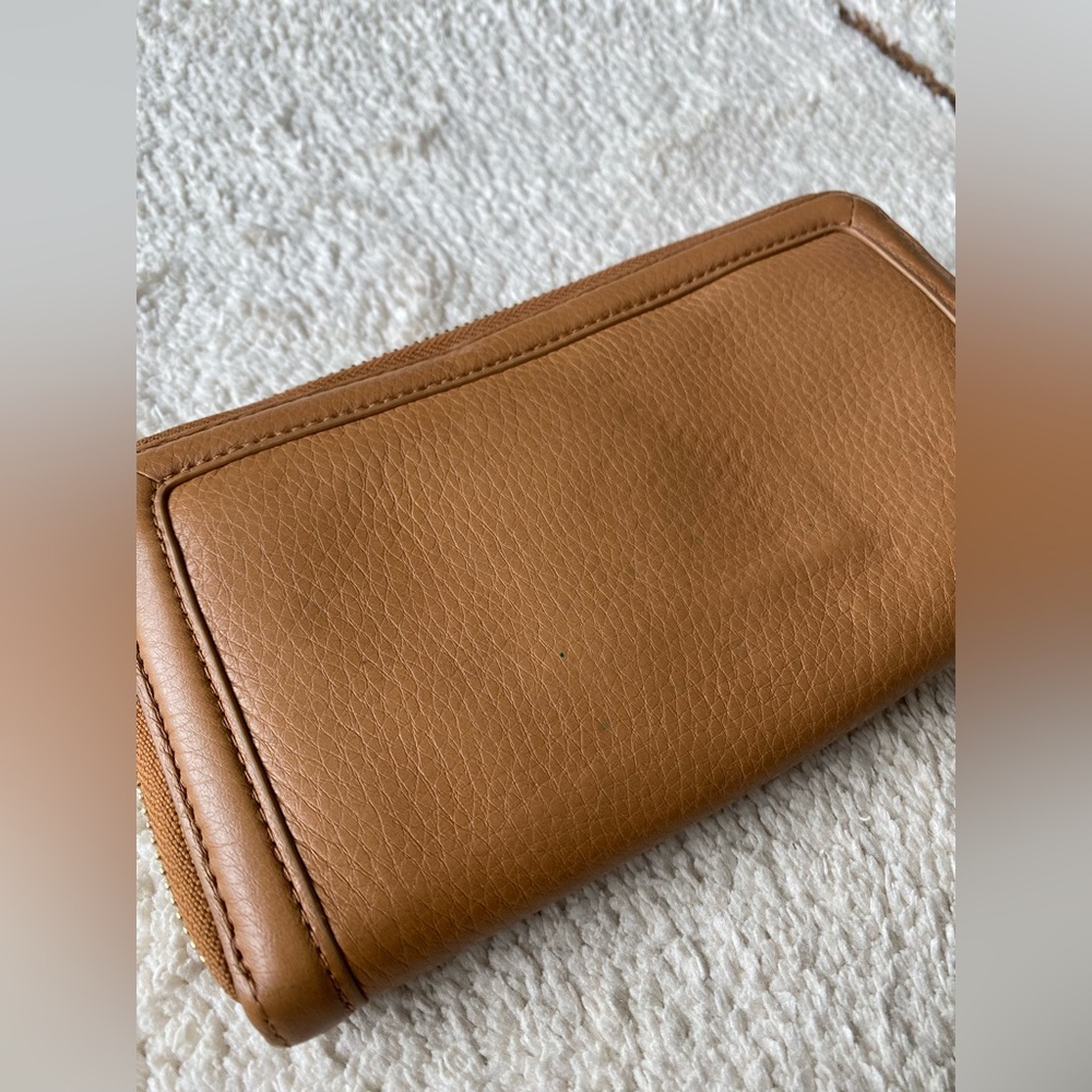 Tory Burch Cognac Brown Amanda Crossbody Bag and Matching Wallet! - Picture 7 of 12